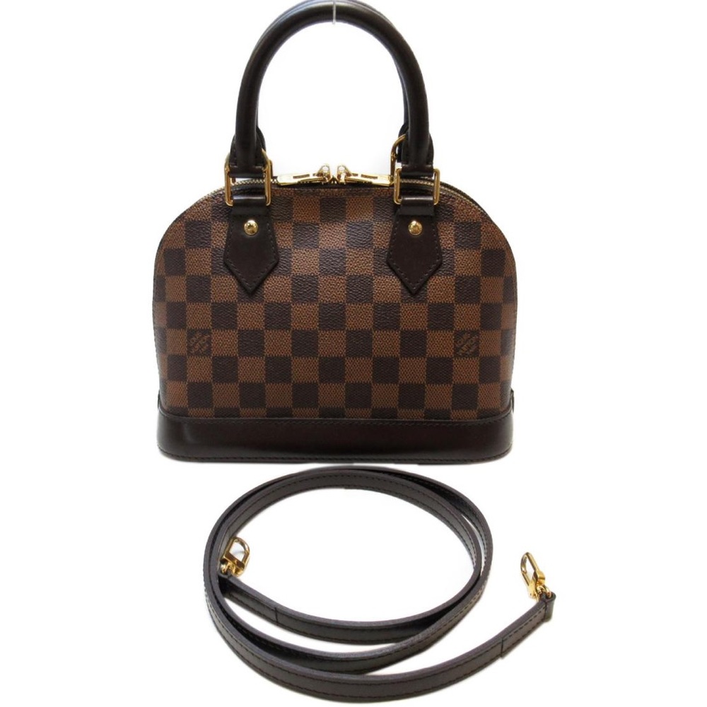 STRAP included!!! Alma BB Damier Ebene - Picture 4 of 15